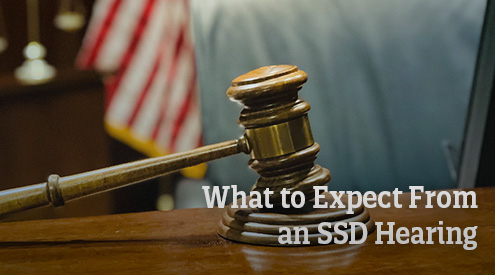 Thumbnail for the What to Expect from and SSD Hearing PDF