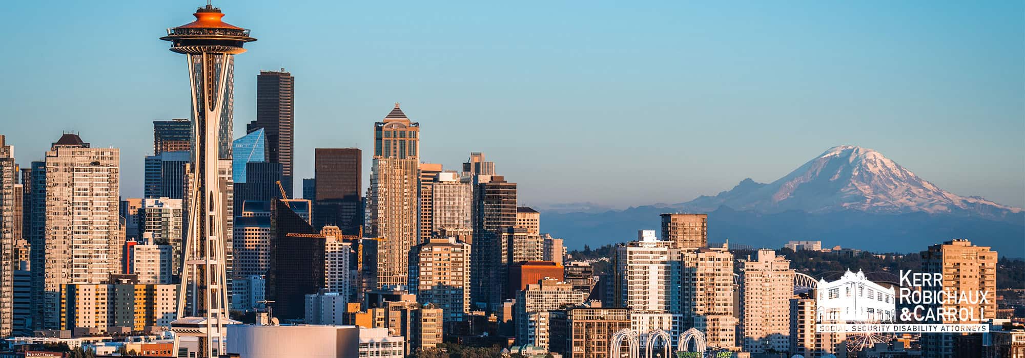 Seattle washington and mount renier